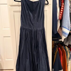Modcloth Classic Navy Midi Dress